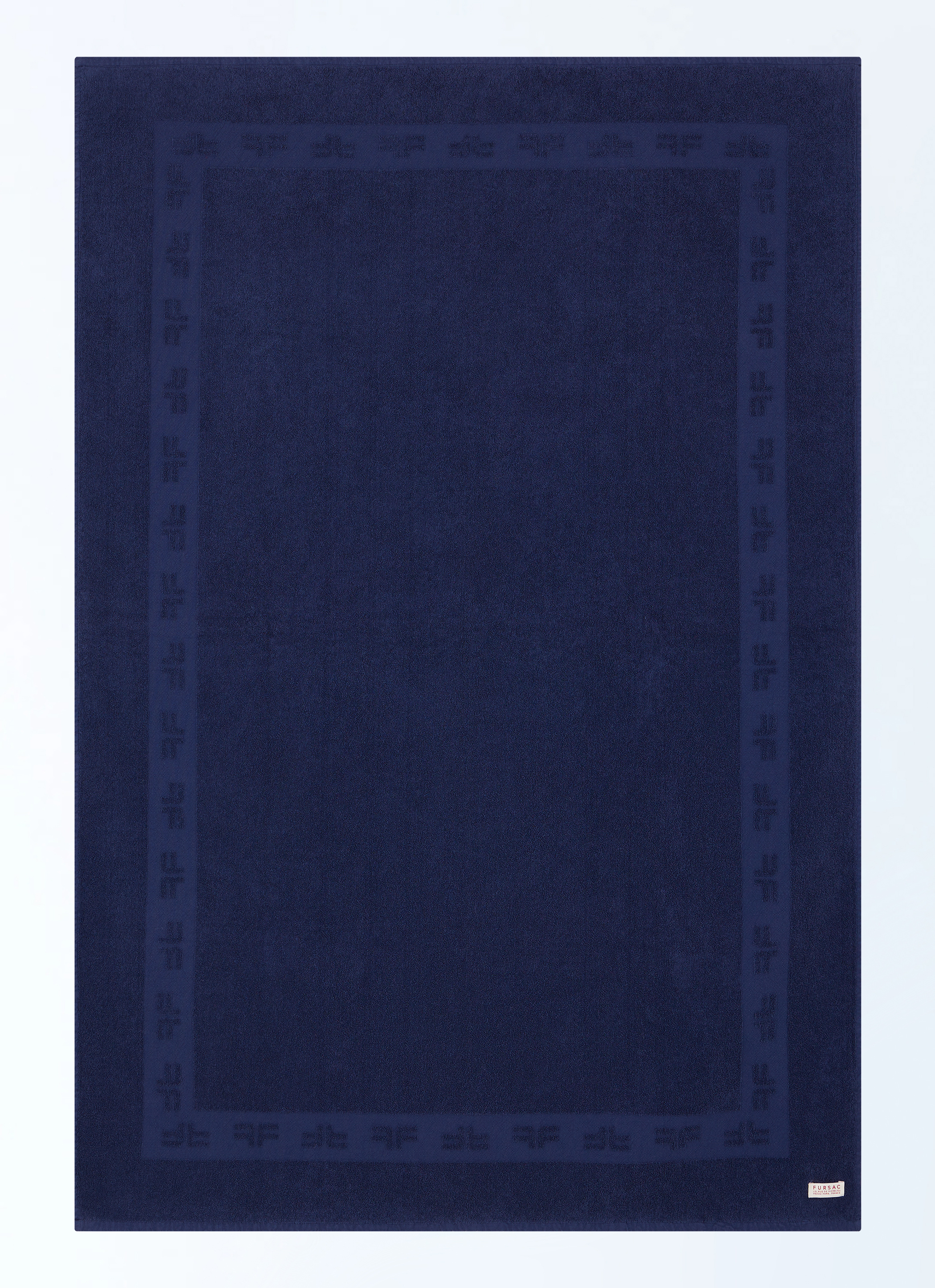 FURSAC - Drap de plage en coton - Homme - Taille Unique - Bleu