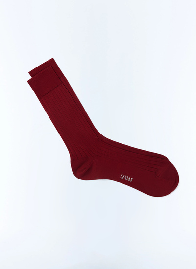 Accessoire homme bordeaux tissu principal : 100% coton Fursac - D2JSOK-JA23-C014