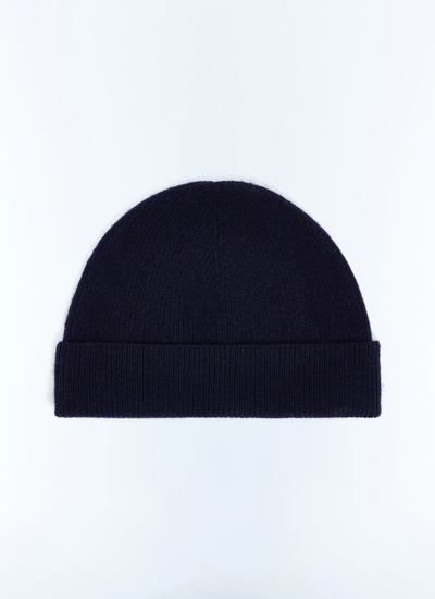 Accessoire homme marine matière principale: 70% laine, 30% cachemiredoublure: aucune Fursac - D2LHAT-LR09-D030