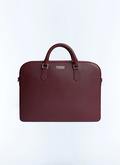 Plain Saffiano leather briefcase - B3FIEF-FB03-C014