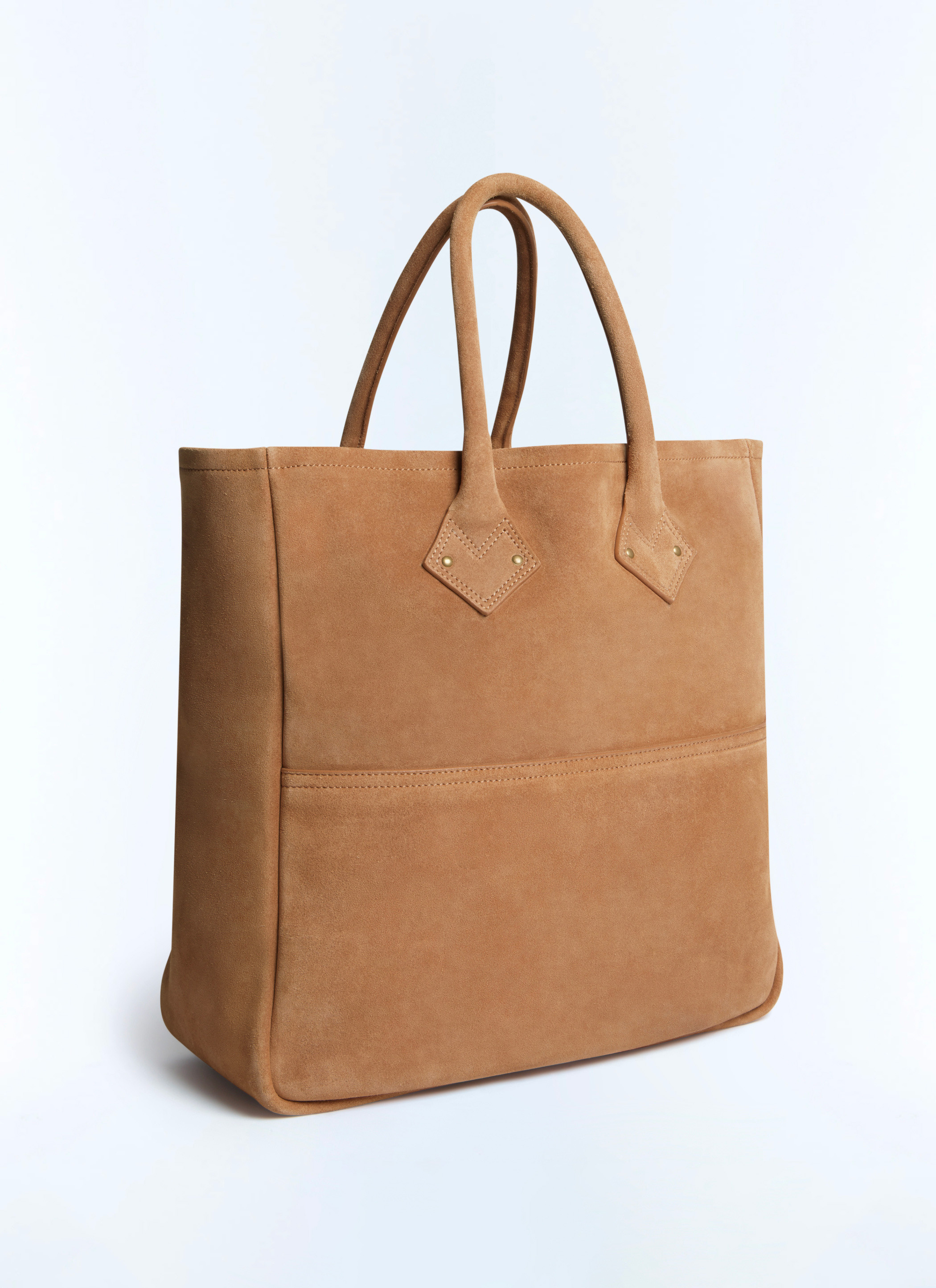 [Smooth mood] / ☆ Pana Bag / Toast Suede Camel brown bag B3FEAU-FB06-A011 - Men's suede leather bag