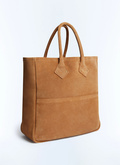 Suede leather bag - B3FEAU-FB06-A011