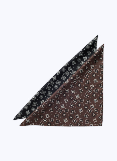 Men's black bandana Fursac - D1VAND-VR16-20