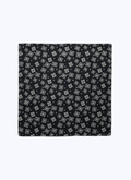 Black silk bandana - D1VAND-VR16-20