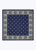 Printed silk and wool bandana - D1DAND-ER26-D030