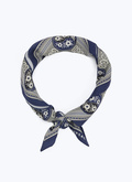 Printed silk and wool bandana - D1DAND-ER26-D030