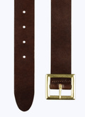 Brown leather belt - 22EE2CEIN-VE12/19