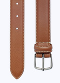 Camel leather belt - E2CEIN-RE03-11