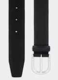 Black leather belt - E2CEIN-VE03-20