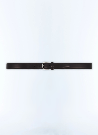 Men's calf leather belt Fursac - E2CEIN-NE01-18