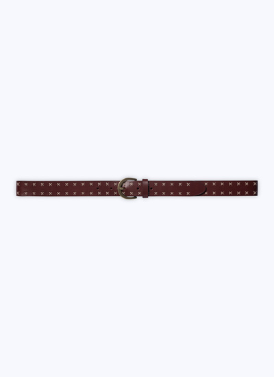 Men's brown belt Fursac - E2CEIN-BL08-18