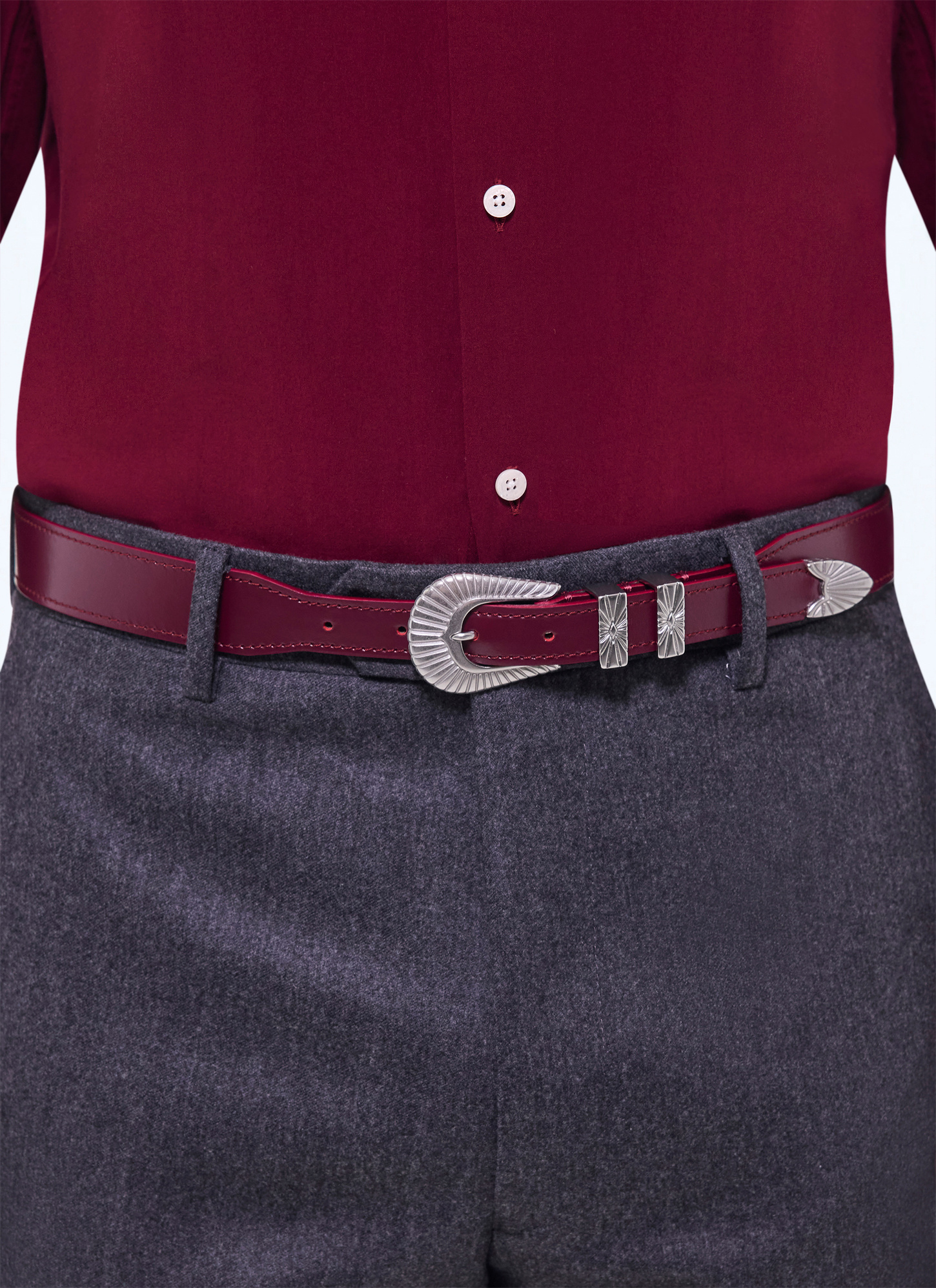 Men's belt Fursac - E2CEIN-VE11-C014