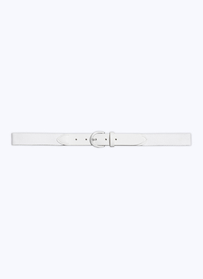 Men's ecru belt Fursac - E2CEIN-DL06-A002