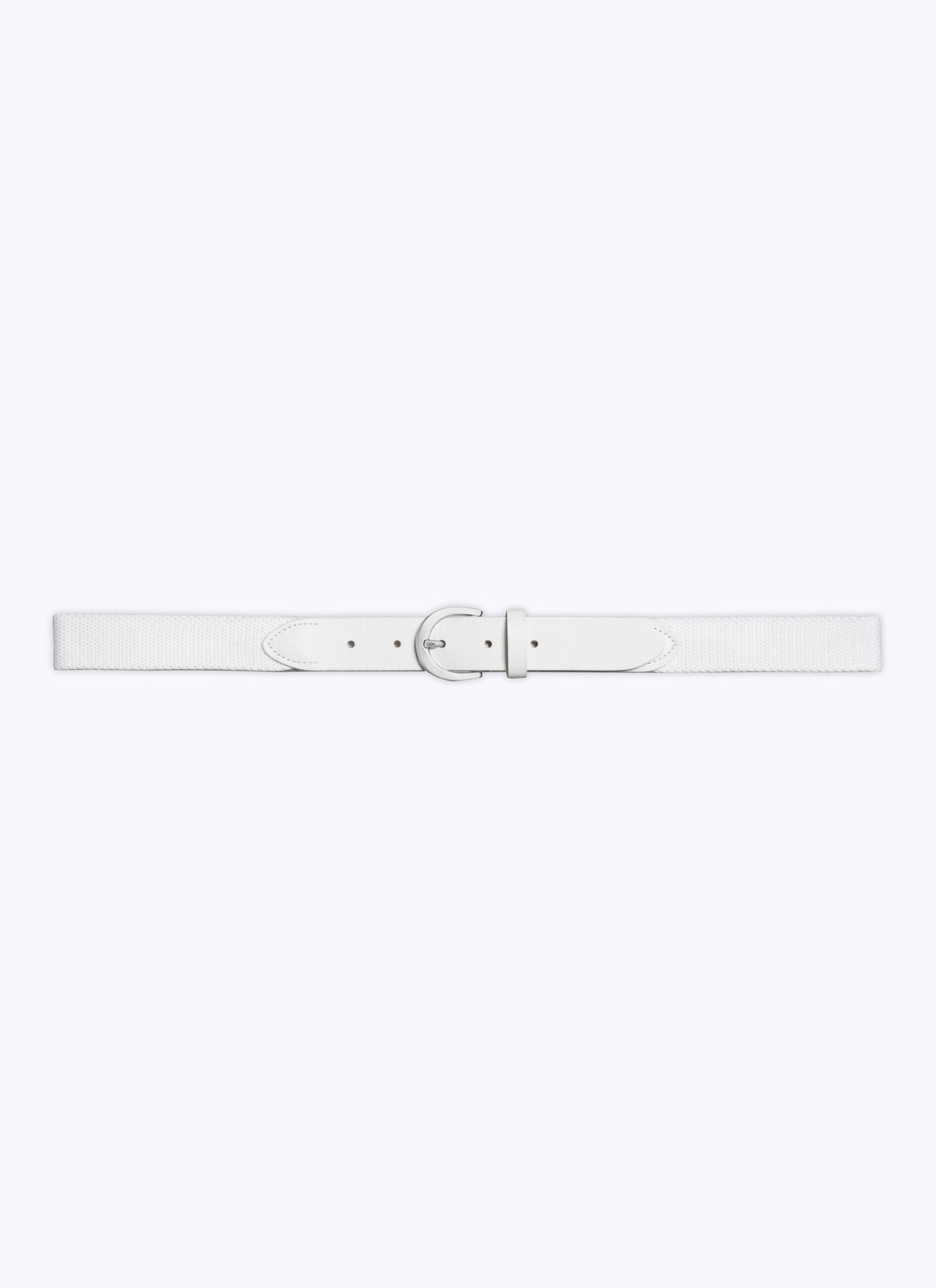 Men's ecru belt Fursac - E2CEIN-DL06-A002