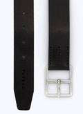 Black leather belt - 21HE2TEIN-TE01/20