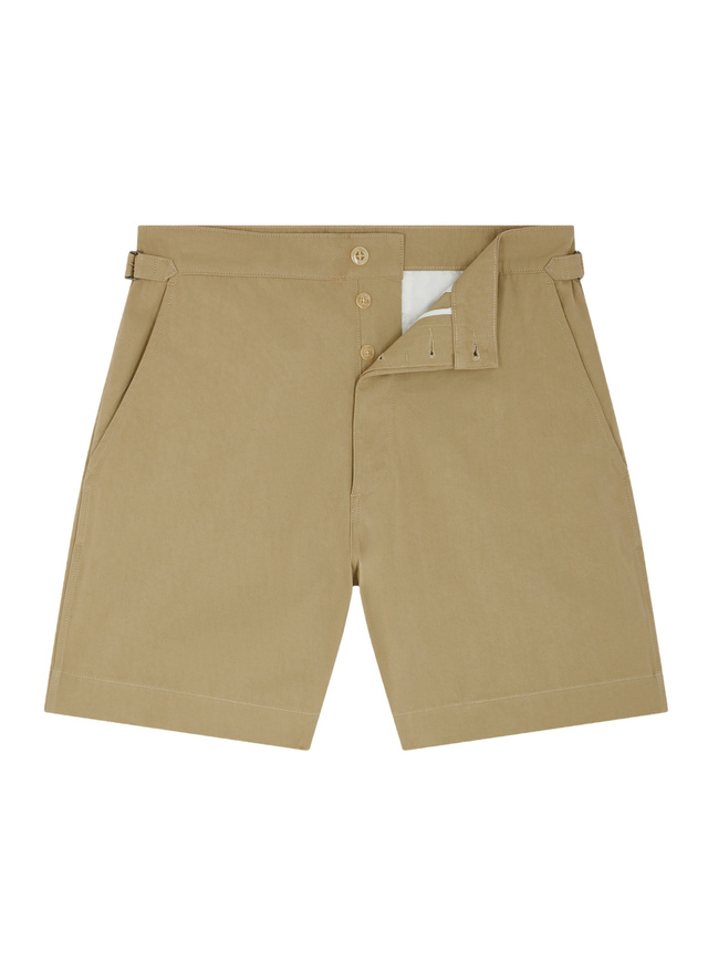 Bermuda beige homme serge de coton Fursac - P3FARI-FP03-A008