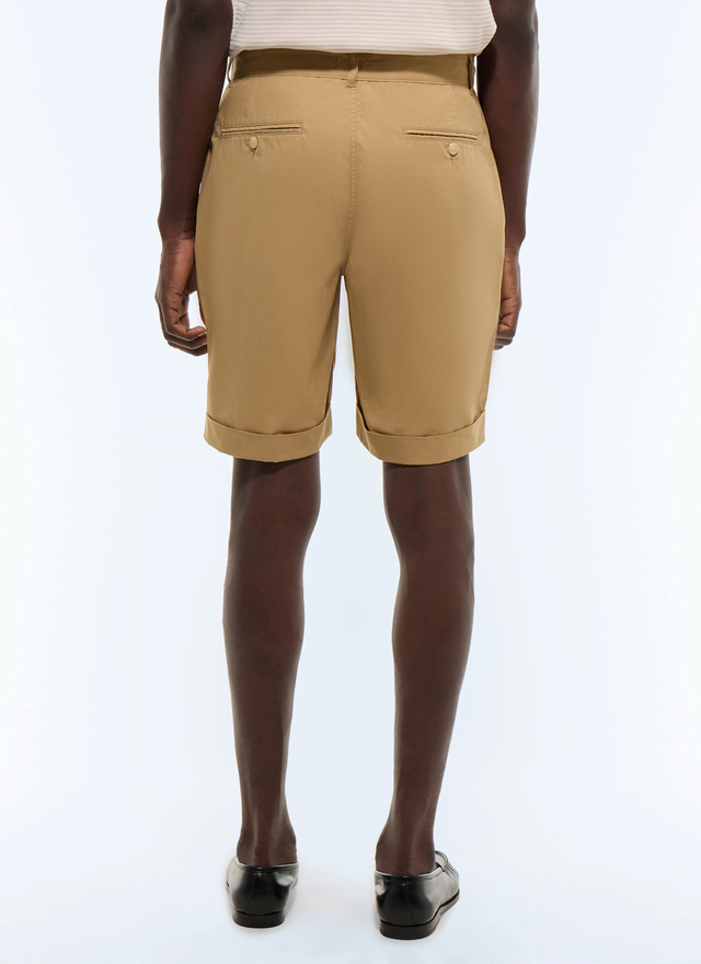 Bermuda beige homme Fursac - P3JARI-FP03-A008