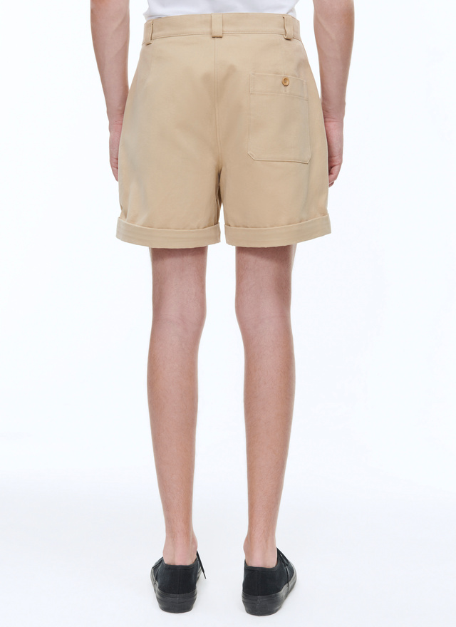 Men's cotton canvas bermuda shorts Fursac - P3BASY-BP11-06