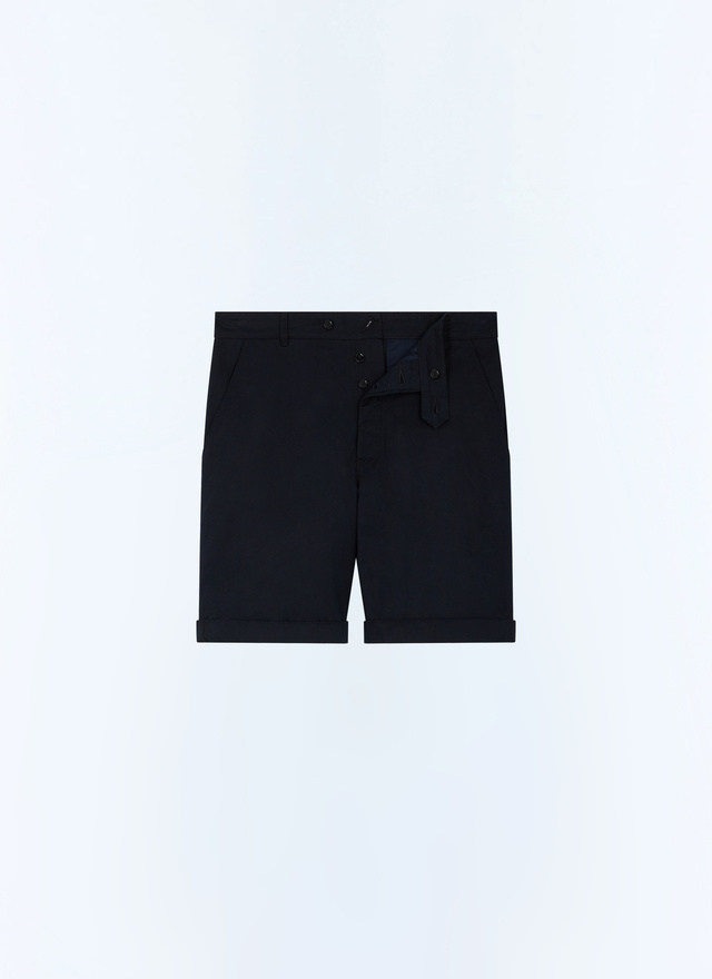 Men's cotton twill bermuda shorts Fursac - P3JARI-FP03-D030