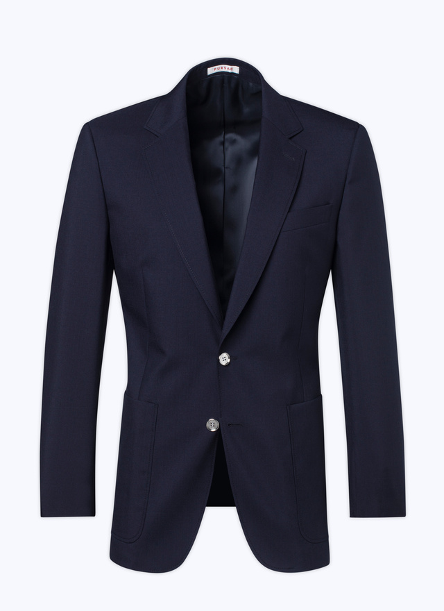 Blazer toile de laine vierge homme Fursac - B3BAXA-BV01-30