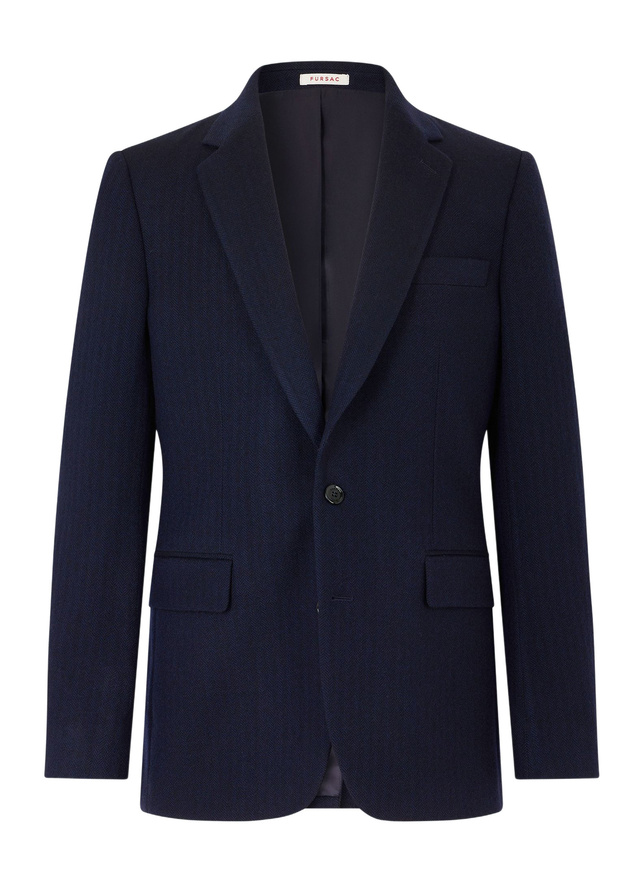 Blazer homme laine vierge et cachemire Fursac - V3GAFA-GV11-D030