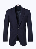 Organic wool canvas blazer jacket - B3BAXA-BV01-30