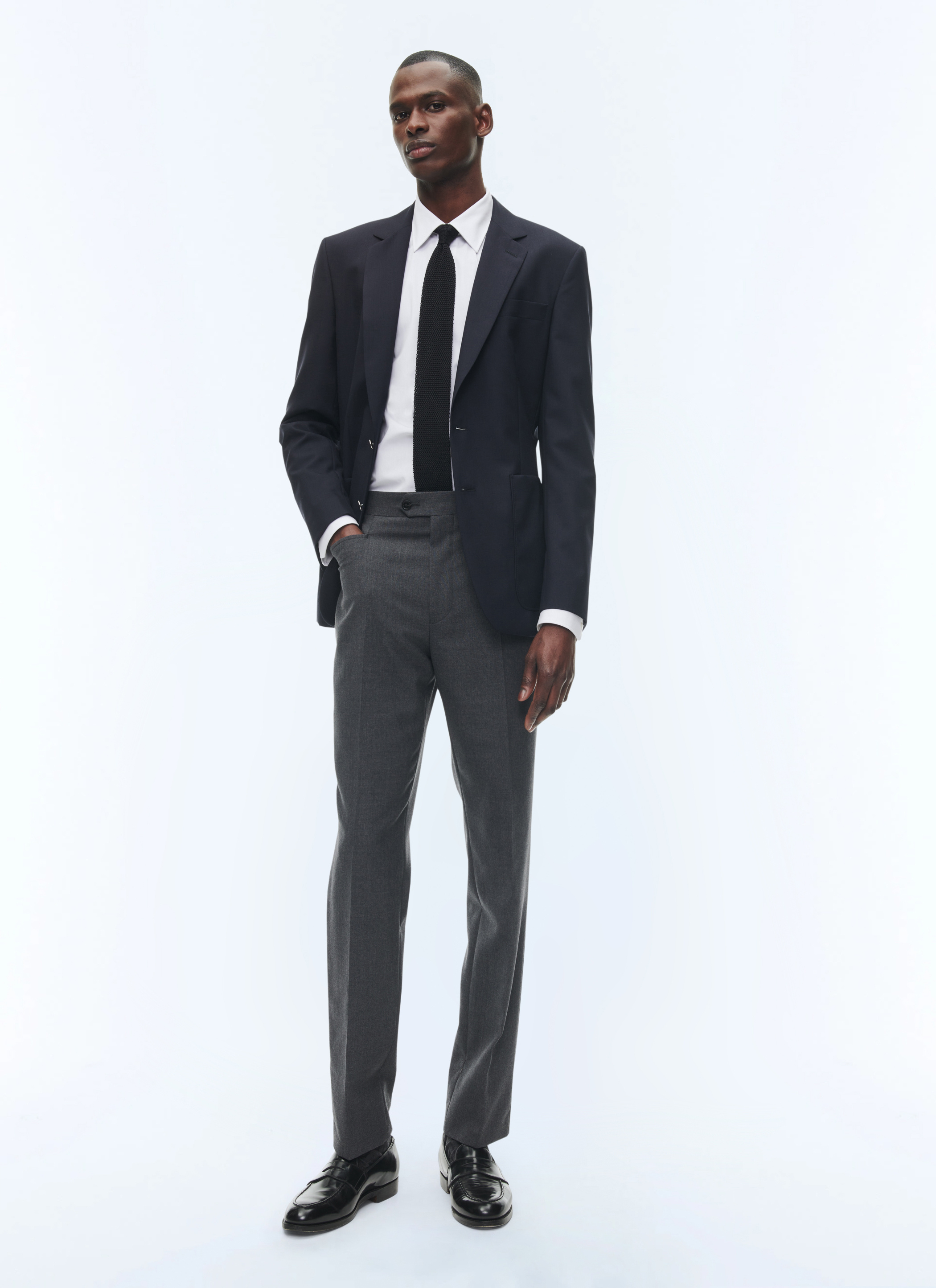 Navy Blue Blazer for Men - Fursac - B3BAXA-BV01-30