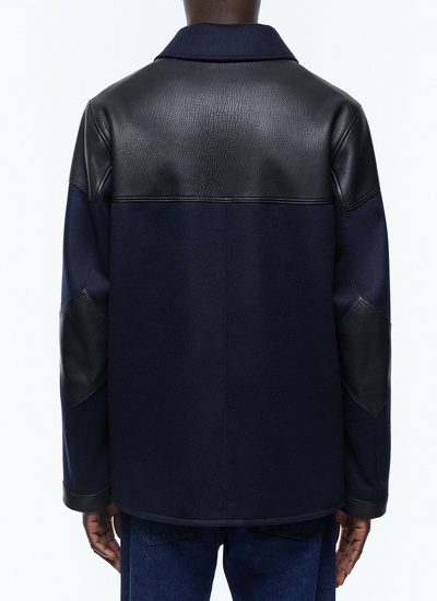 Blouson bleu marine homme Fursac - M3EKEY-EM34-D030