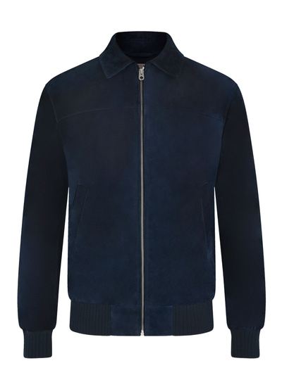 Blouson en cuir daim certifié homme Fursac - M3FRED-FL03-D030