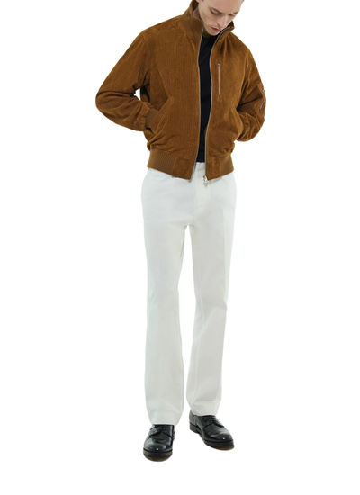 Blouson en cuir camel homme Fursac - M3FERF-FL04-A011