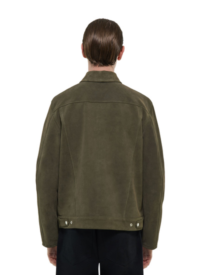 Blouson en cuir homme daim Fursac - M3FICI-FL01-G014
