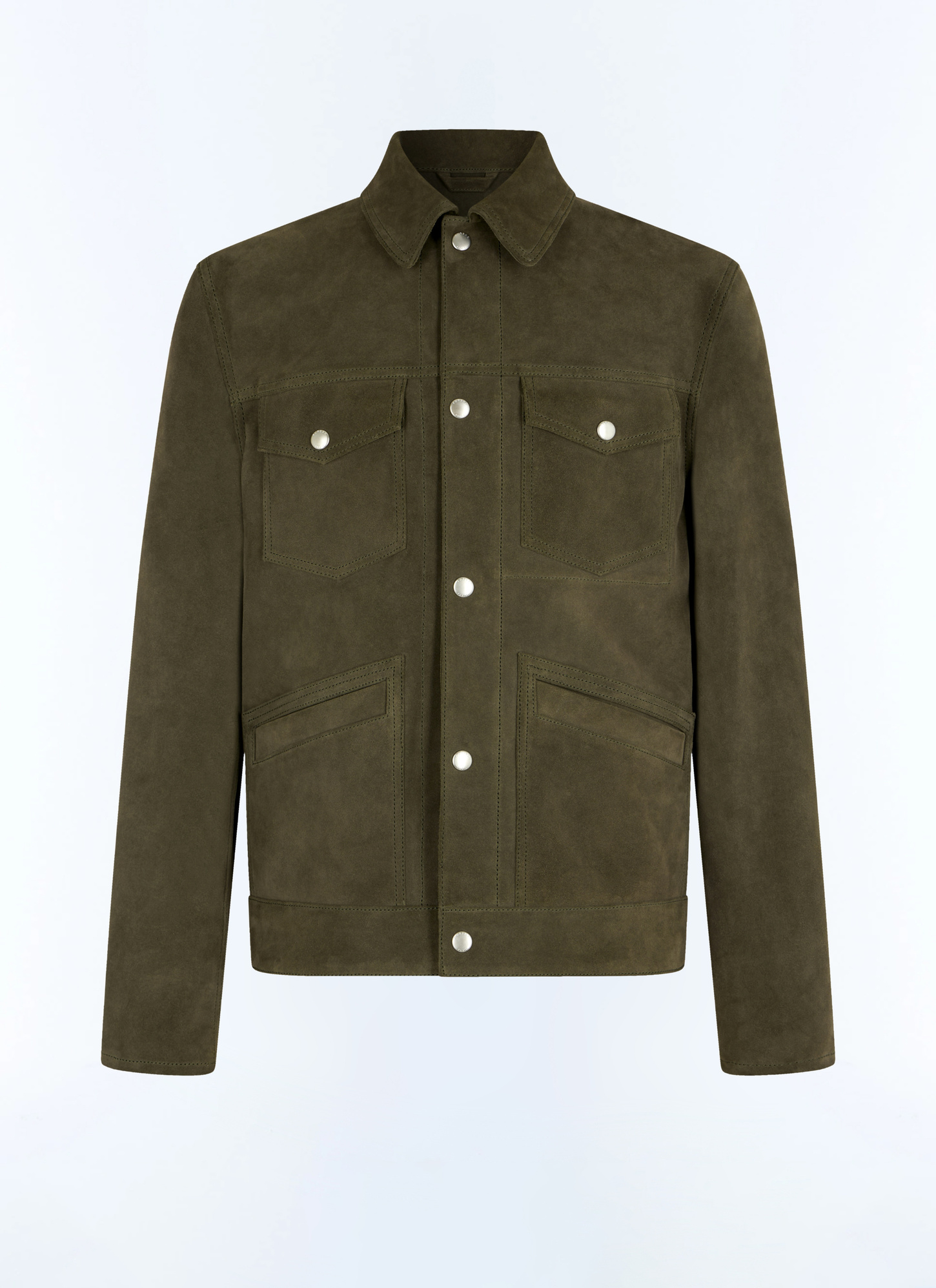 Blouson en cuir daim homme Fursac - M3FICI-FL01-G014