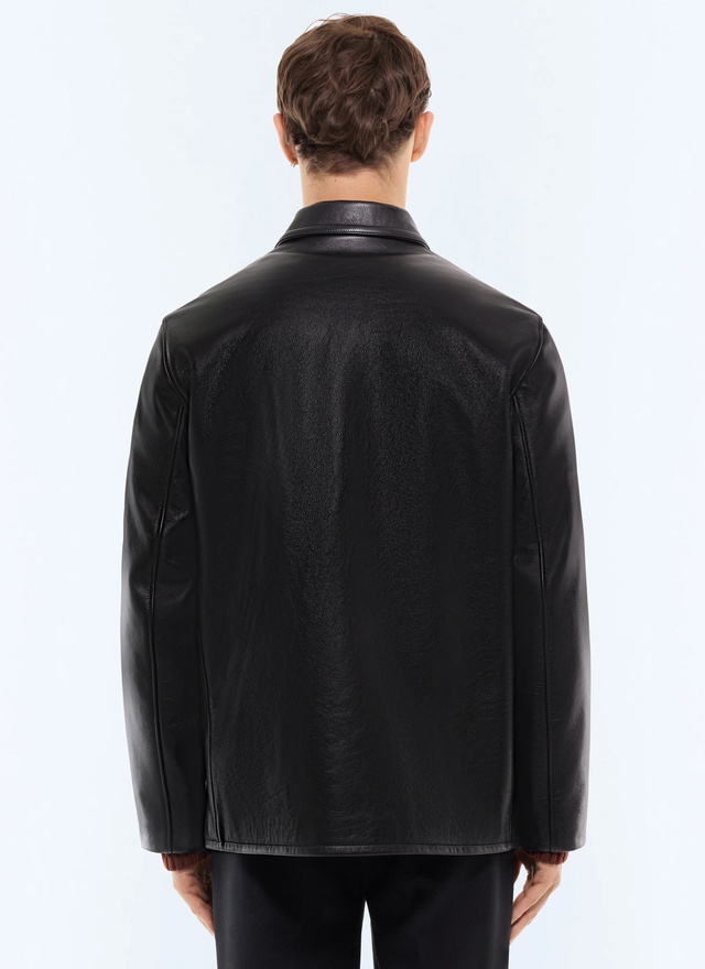 Blouson en cuir homme matière principale: 100% cuir de veaudoublure corps: 100% acétatedoublure manches: 100% acétatedoublure poches: 100% coton Fursac - M3LOLA-LL07-B020