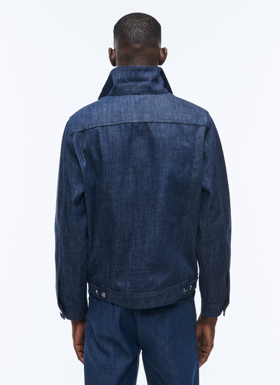 Blouson homme toile de coton denim Fursac - M3AMMA-AX11-33