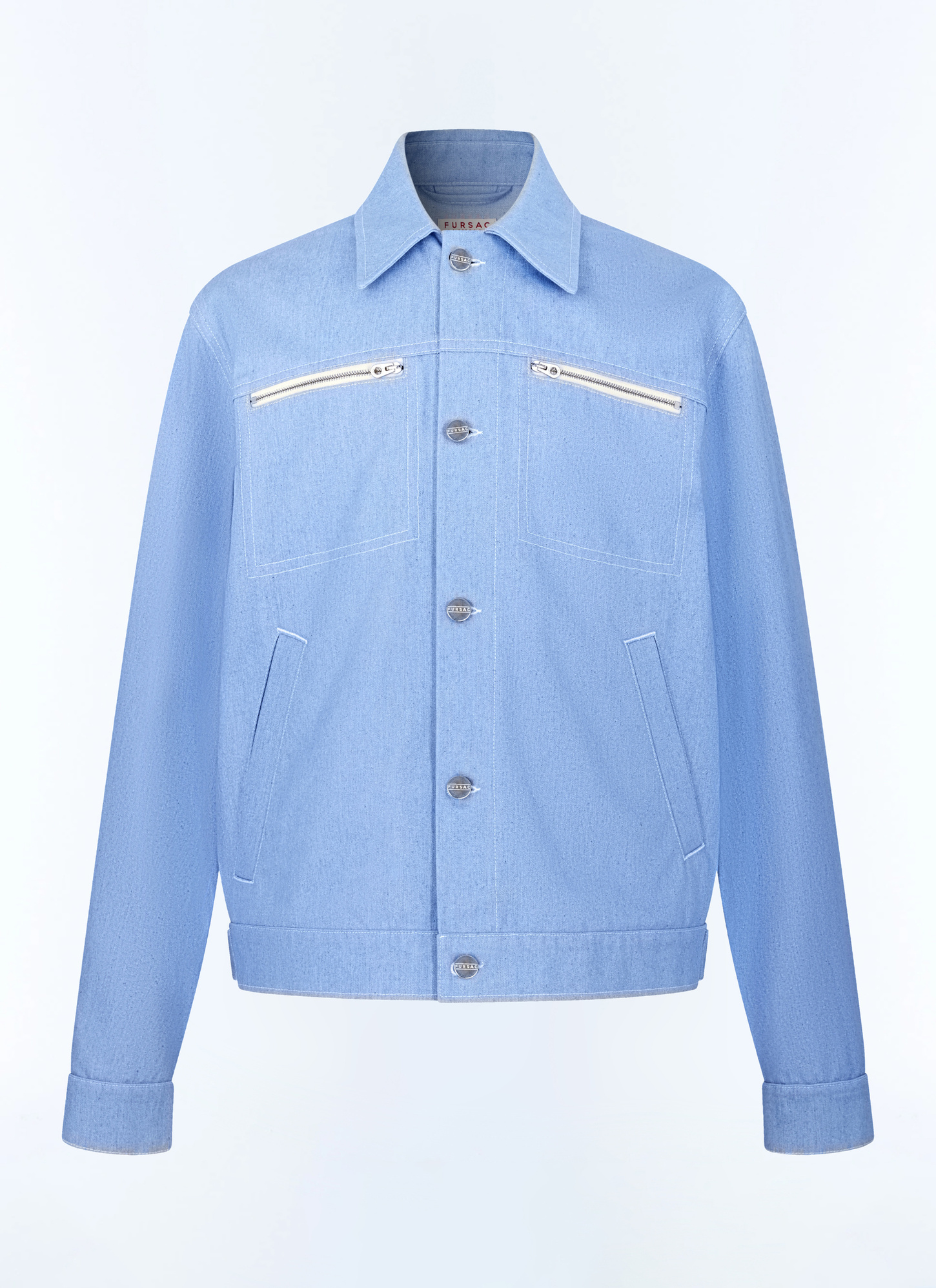 Blouson denim de coton homme Fursac - M3FAMA-FM04-J003