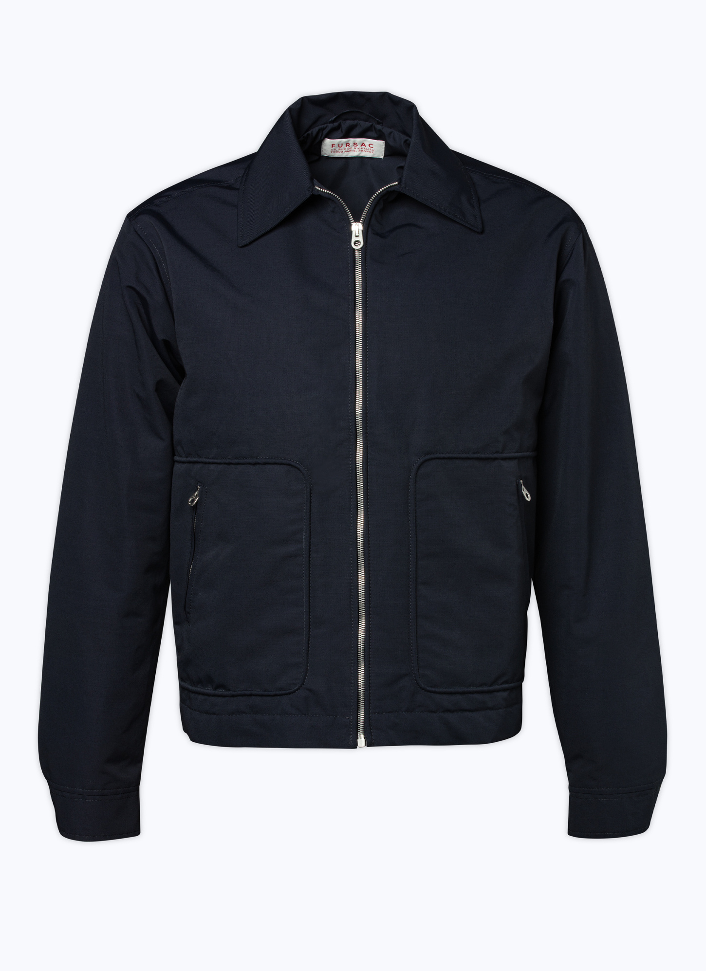 Blouson bleu homme tissu technique Fursac - M3DLAN-DM08-D030