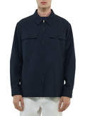 Surchemise en twill technique - M3FLAK-FM10-D030