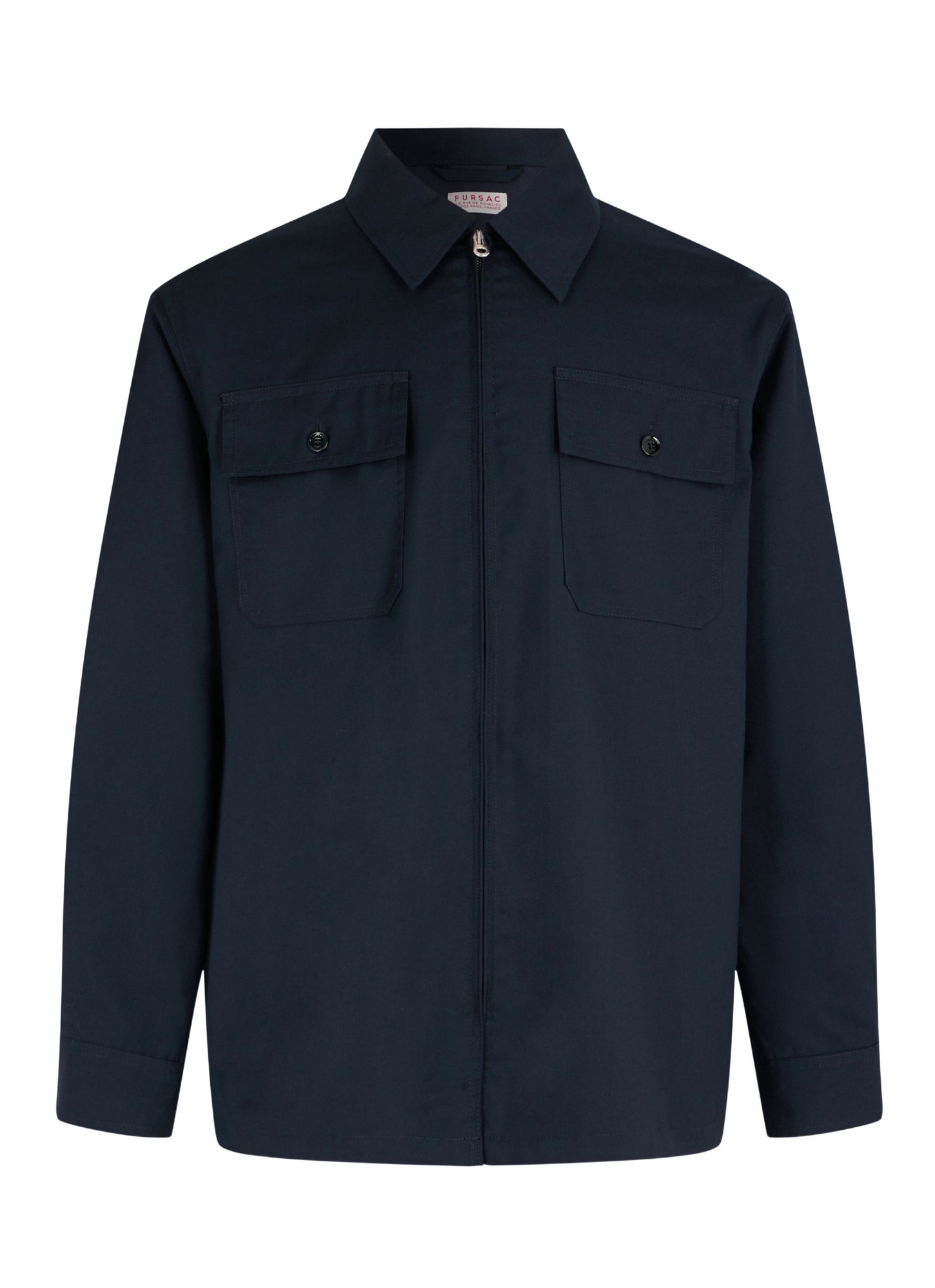 Blouson bleu homme twill technique membrané Fursac - M3FLAK-FM10-D030