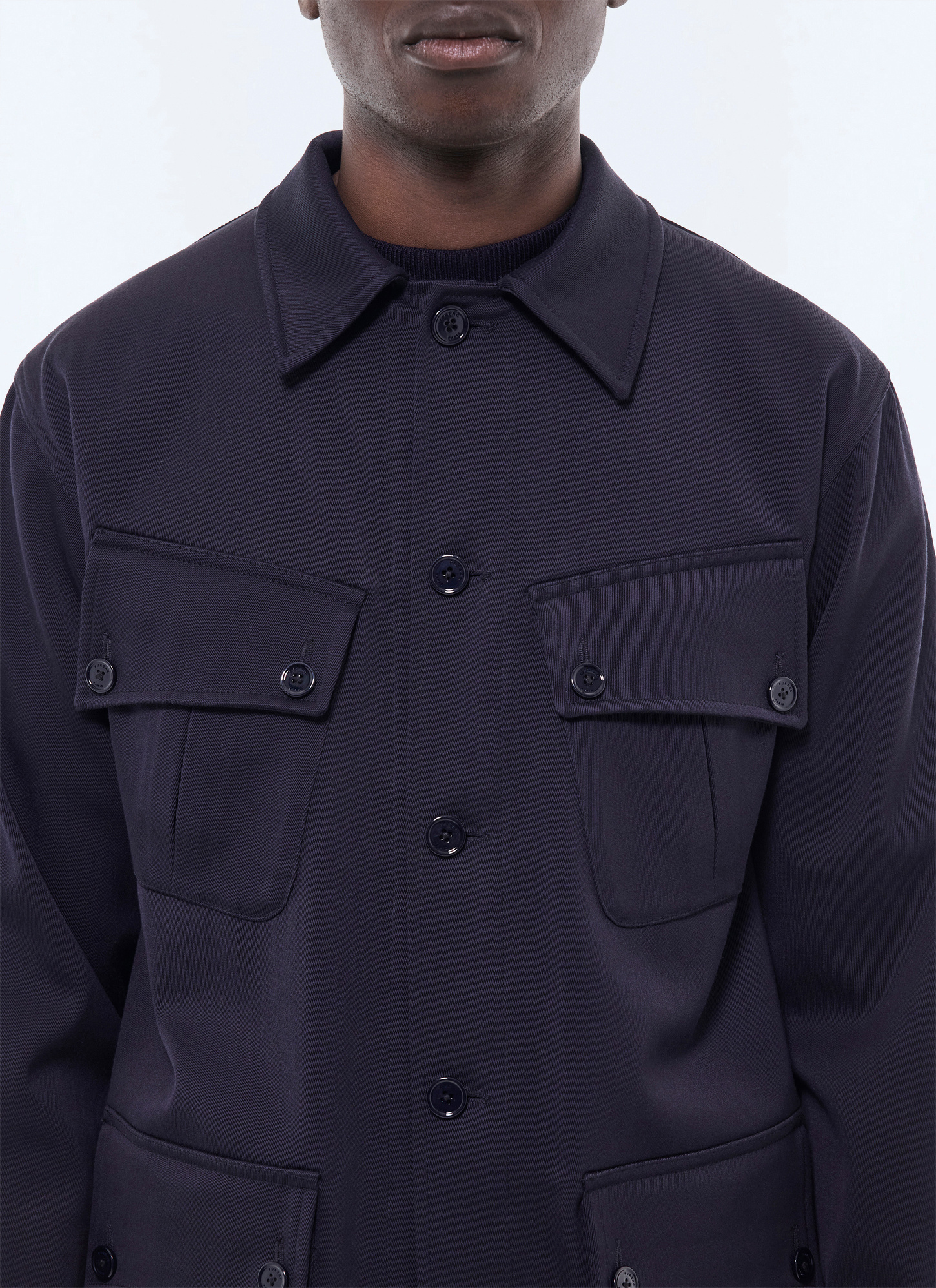 Blouson bleu marine homme Fursac - M3FUEL-EM01-D030