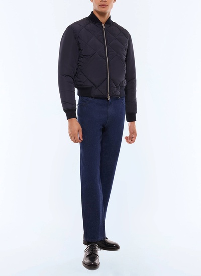Blouson bleu marine homme Fursac - M3GEMS-GM08-D030
