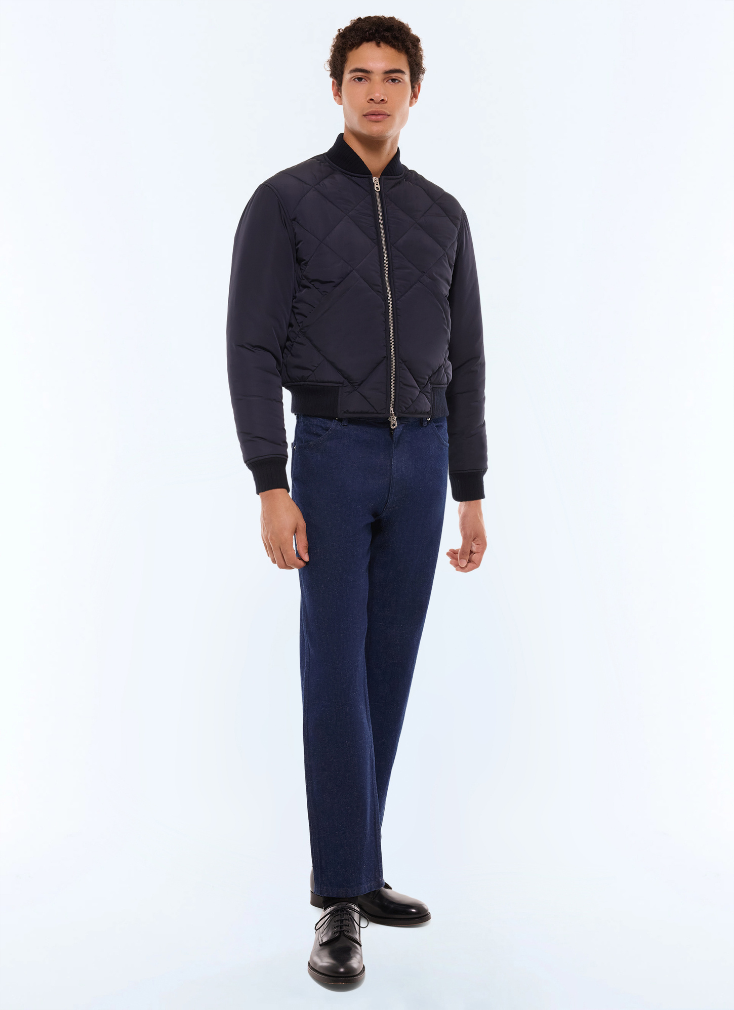 Blouson bleu marine homme Fursac - M3GEMS-GM08-D030