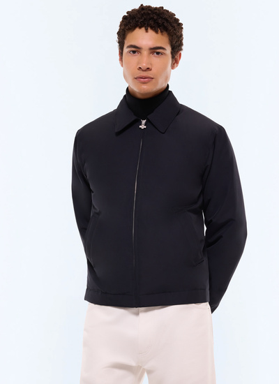 Blouson homme bleu marine tissu déperlant Fursac - M3GLAN-VM03-30