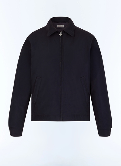 Blouson bleu homme tissu déperlant Fursac - M3GLAN-VM03-30