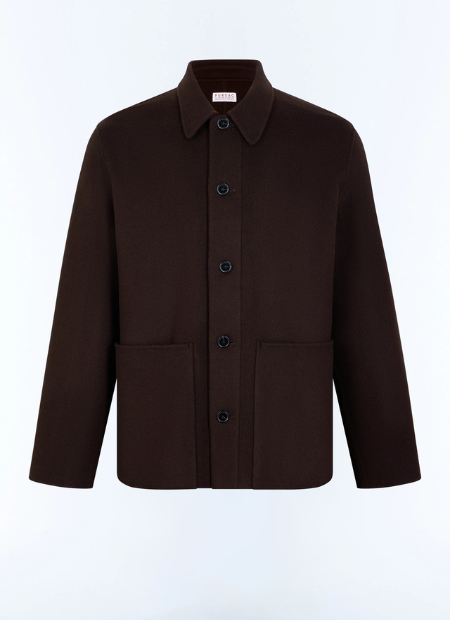 Blouson brun homme tissu principal: 100% lainedoublure: aucune Fursac - M3LORK-JM13-G019