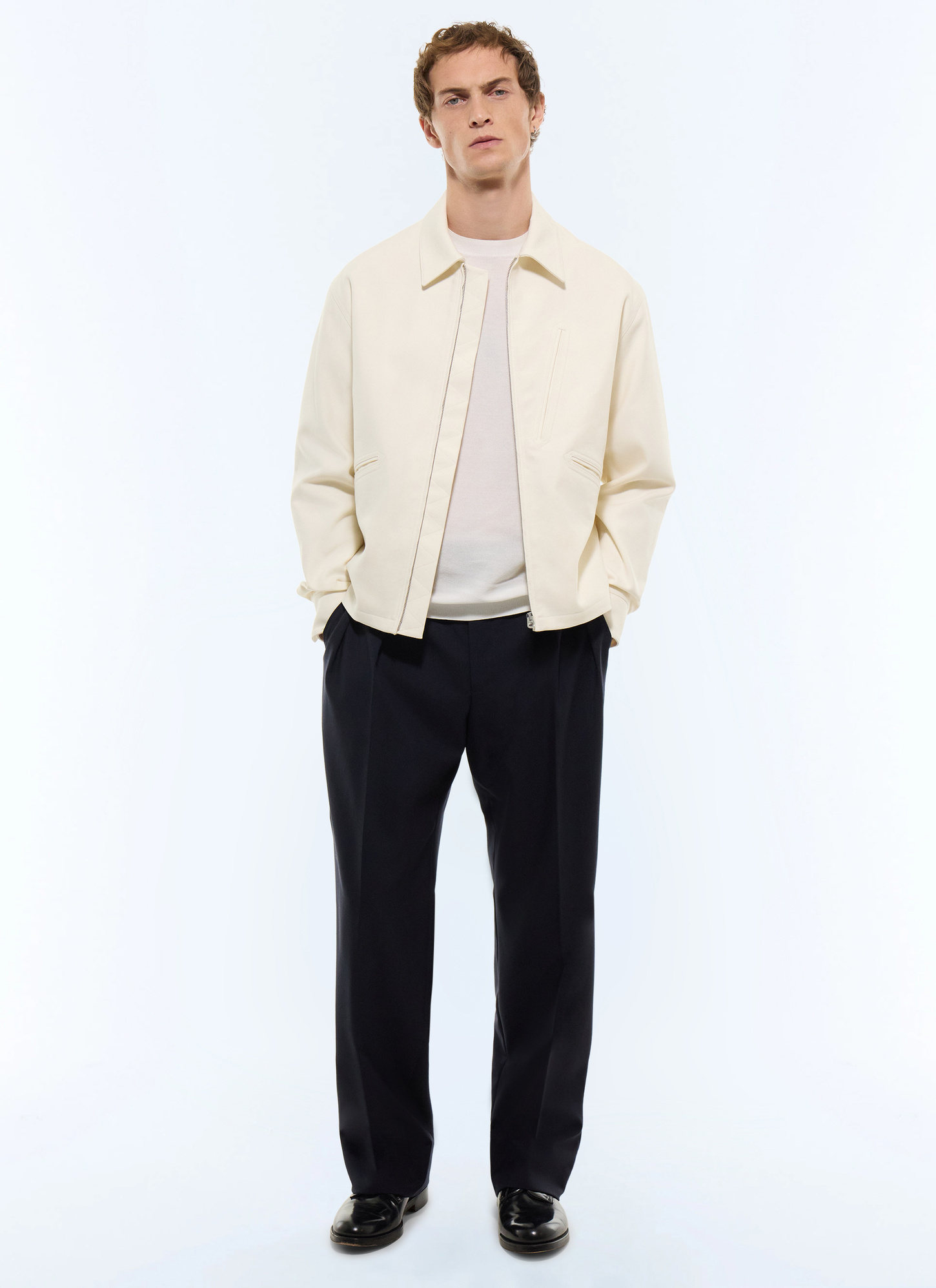 Blouson ecru homme Fursac - M3JPEG-JM10-A002