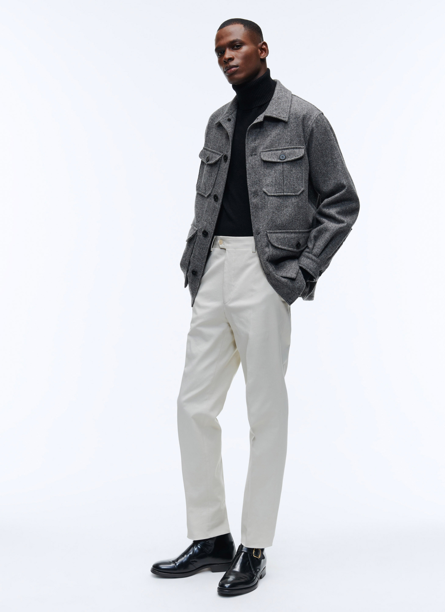 Blouson gris homme Fursac - M3ALDY-AM34-26