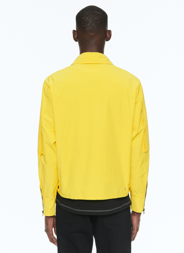 Blouson jaune homme Fursac - 23EM3BZIP-BM01/52