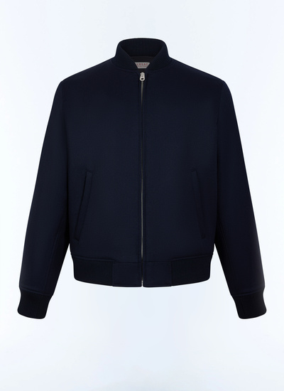 Blouson bleu homme tissu principal: 100% laine viergedoublure: 100% viscose Fursac - M3LOBI-LM07-D030