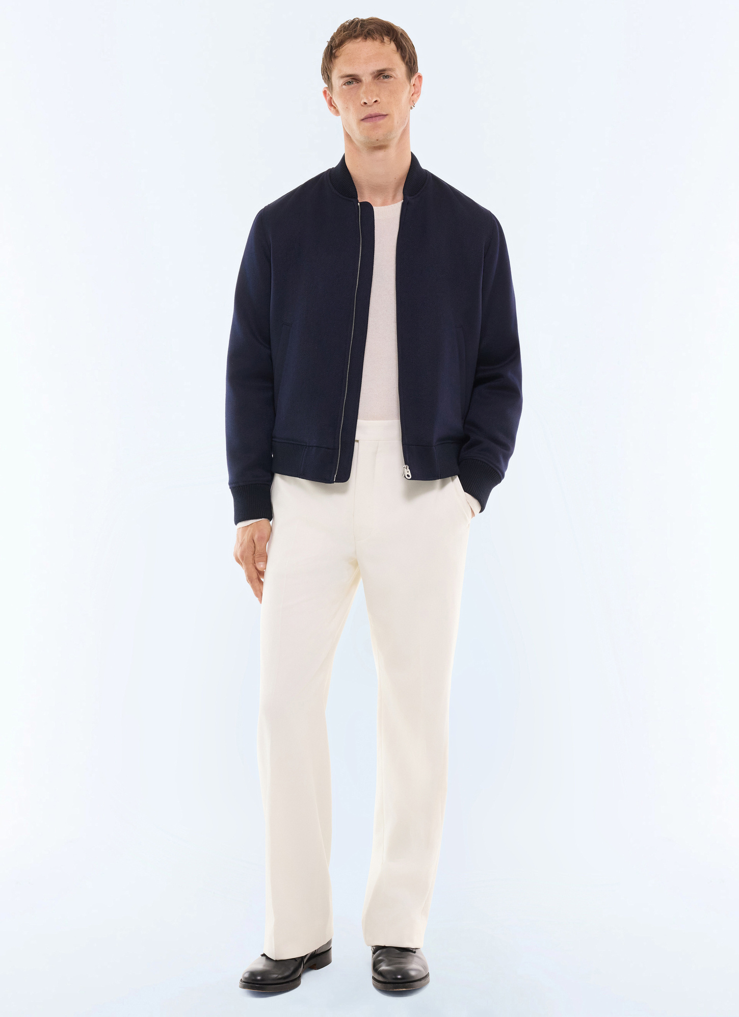 Blouson marine homme Fursac - M3LOBI-LM07-D030