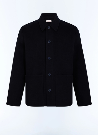 Blouson bleu homme tissu principal: 100% lainedoublure: aucune Fursac - M3LORK-JM13-D030